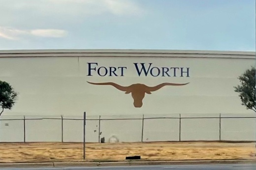 water storage facility in Fort Worth