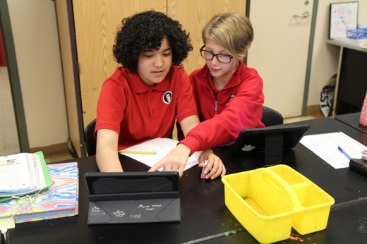 Students study a variety of subjects at Concordia Lutheran School, a Lutheran-based private school on San Antonio's North Side. (Courtesy Concordia Lutheran School)