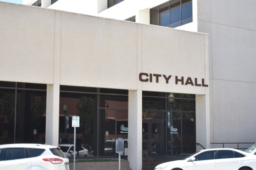 exterior of Conroe City Hall