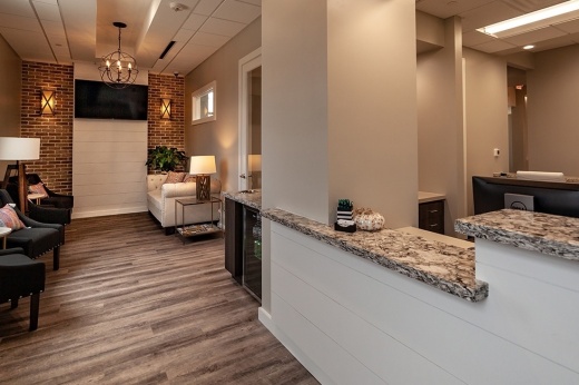 lobby of Hometown Family Dentistry in Magnolia