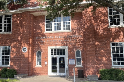 The Richardson ISD administration building