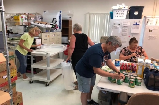 Volunteers at RACAP.