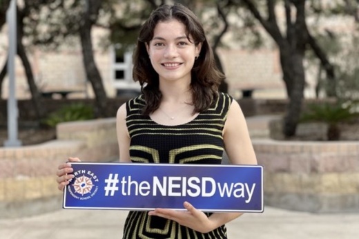 Reagan High School senior Ania Valdez received a perfect score on the Advanced Placement 3-D art and design exam, only one of 52 students in the world to earn such a score. (Courtesy North East ISD)