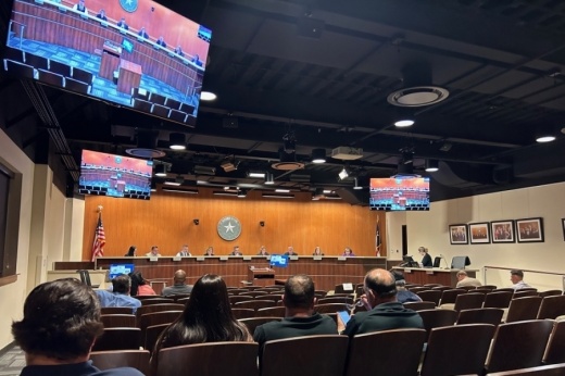 Round Rock City Council chambers