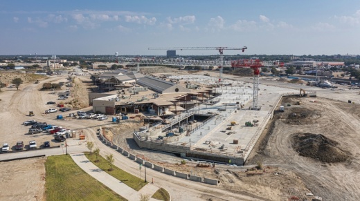 The Collin Creek development in Plano is set to start making above-ground progress in construction. (Xtreme Heights Productions/Community Impact)