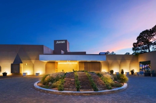 The Marriott Dallas/Fort Worth Westlake hotel entrance