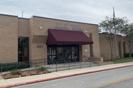 Exterior of Tomball City Hall