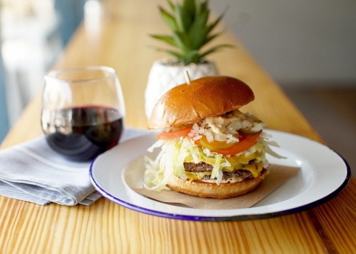 The Vanderslice burger from Haystack.