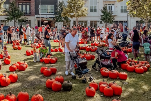 Shot of the 2021 fall festival at Generation Park