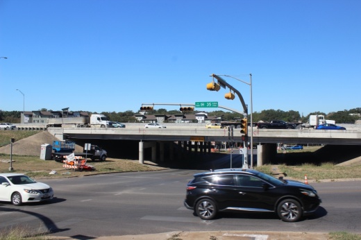 I-35 over Woodland Avenue