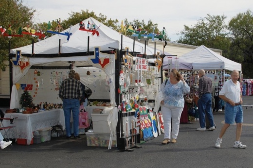 Cokerfest photo with a vendor tent