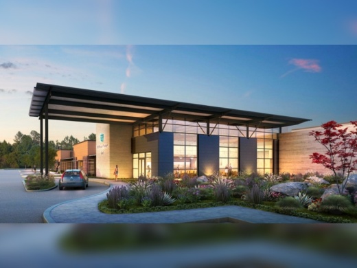 Rendering of the facility