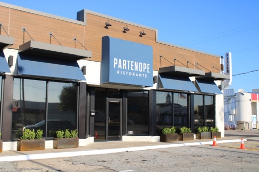 Partenope Ristorante storefront.