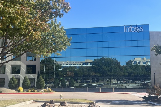 Infosys office building in Richardson