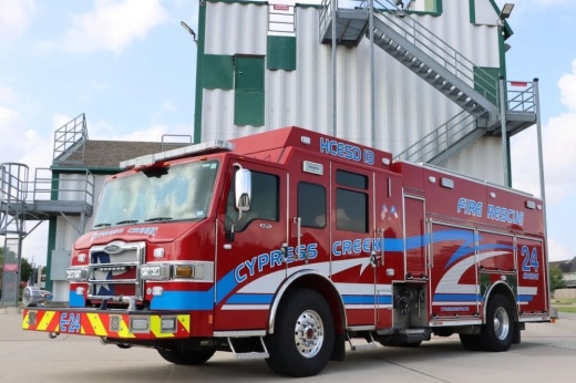 The Cypress Creek Fire Department has five stations in the northwest Houston area. (Courtesy Cypress Creek Fire Department)