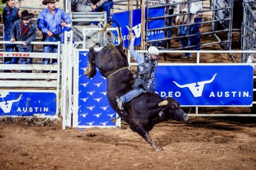 Rodeo Austin partnered with the Round Rock Express for the fourth consecutive bull-riding event in Dell Diamond. (Courtesy city of Round Rock)