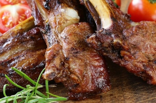 A close-up photo of Peri Peri's grilled chicken.