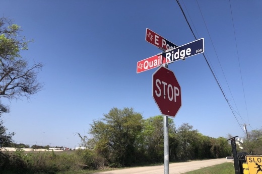 The Quail Ridge subdivision is located in Kyle. (Amira Van Leeuwen/Community Impact)