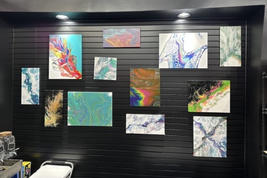 Inside of Hawaii Fluid Art Coppell