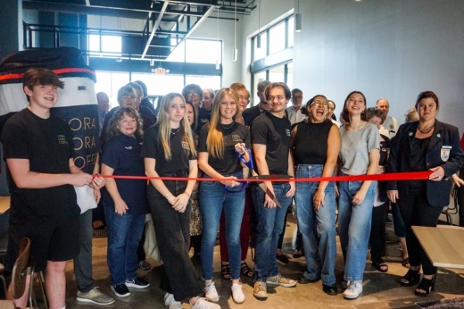 Kora Kora Coffee Ribbon Cutting