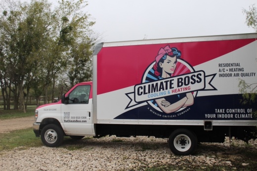 Climate Boss Cooling & Heating van