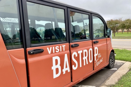 Bastrop's electric cab.
