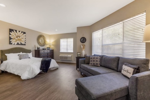 Senior living suite at Brookdale Stonebridge Ranch