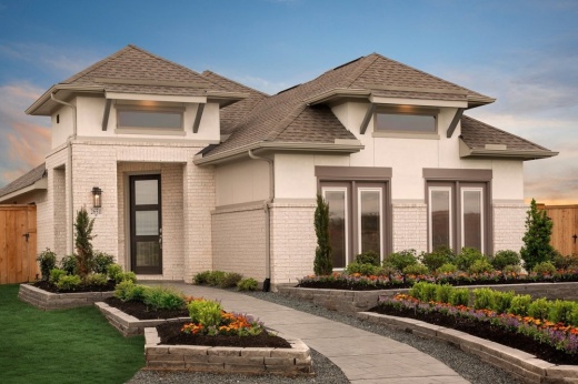 A rendering of a Coventry Homes house in The Trails