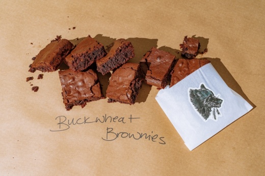 Buckwheat brownies from Wold