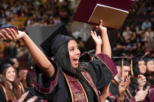 TXST graduated student