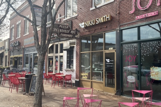 Nikki Smith Design storefront on Greenville Avenue