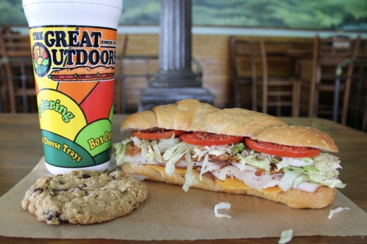 Sandwich from The Great Outdoors.