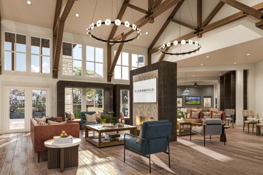 Bainbridge at Creekside lobby