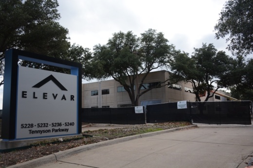 Elevar development on Tennyson Parkway