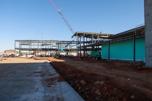 Perrin Elementary School construction