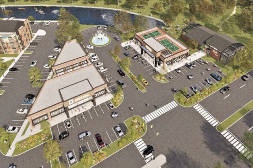 Aerial view of Project Two Step