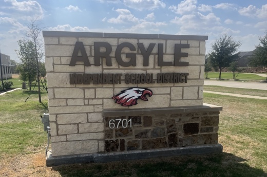 Argyle ISD sign