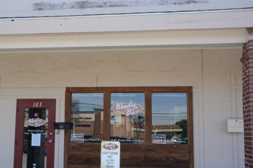 Woody B's BBQ storefront