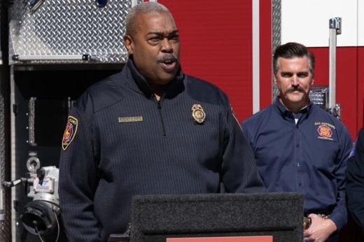 San Antonio Fire Chief Charles Hood