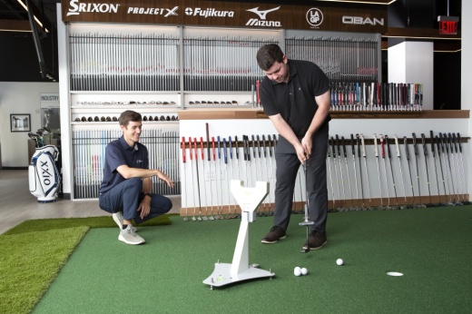The business aims to help golfers lower their game scores by fitting, selling and building custom golf clubs. (Courtesy Club Champion)