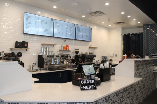 Interior of Elevated Coffee & Tea