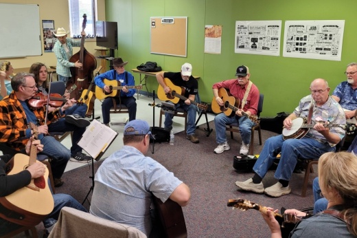 People playing instruments