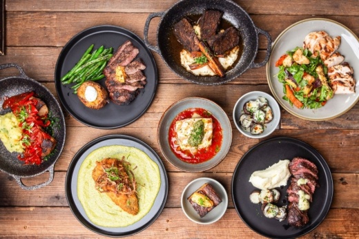 Entrees and sides from 1891 American Eatery & Bar