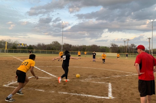 Highland Village Parks and Recreation Department is offering a coed adult kickball league. (Courtesy city of Highland Village)