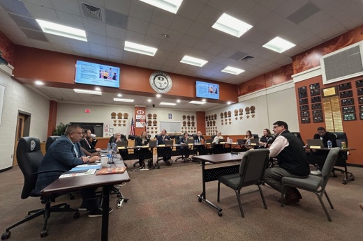 Hutto ISD trustees will make a final decision in the coming weeks regarding its middle school rezoning plan, in anticipation of the opening of Gus Almquist Middle School this fall. (Brooke Sjoberg/Community Impact)