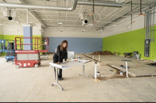 Owner Stephanie Whitston is preparing for the late February opening of Flow Yoga Georgetown. (Courtesy Flow Yoga Georgetown)