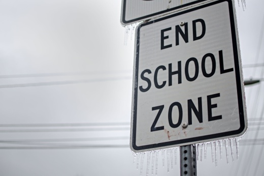 Central Texas school districts announced delays and closures for Jan. 16 due to forecasts showing subzero wind chill temperatures, with wind gusts up to 30 mph. (Adrian Gandara/Community Impact)