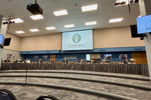 In continued discussions about exploring the potential of moving to a single-member district model, the Round Rock ISD board of trustees ultimately chose to take no action on the measure. (Brooke Sjoberg/Community Impact)