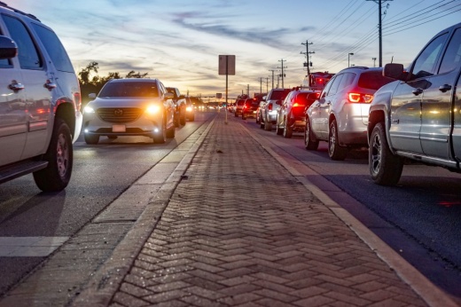 In the last 20 years, the Wolf Ranch area in Georgetown has experienced an increase of retail and residential developments as well as traffic. (Katy McAfee/Community Impact)