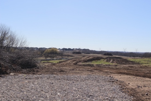 Picture of land being graded.